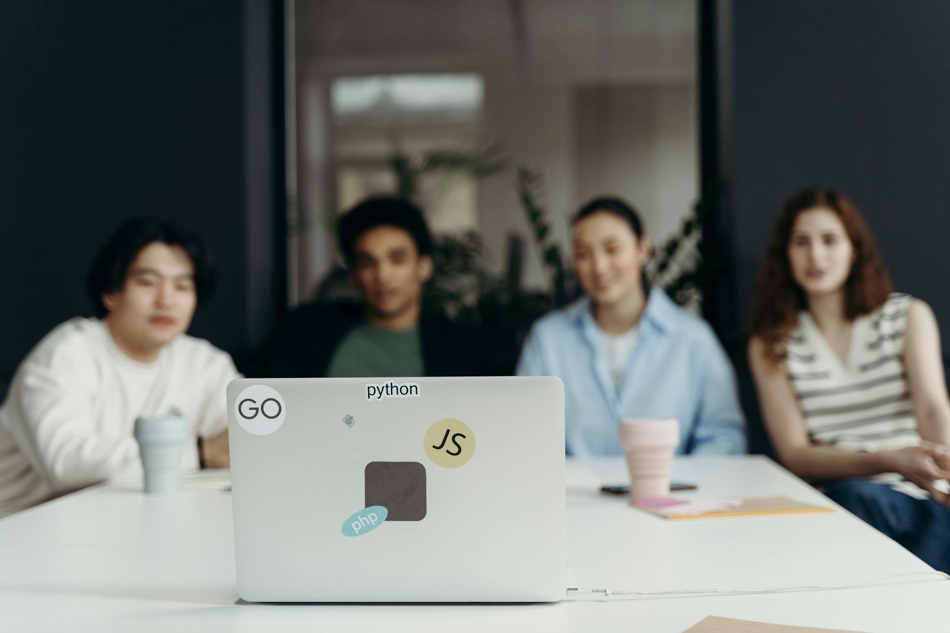 local business meeting small team software development