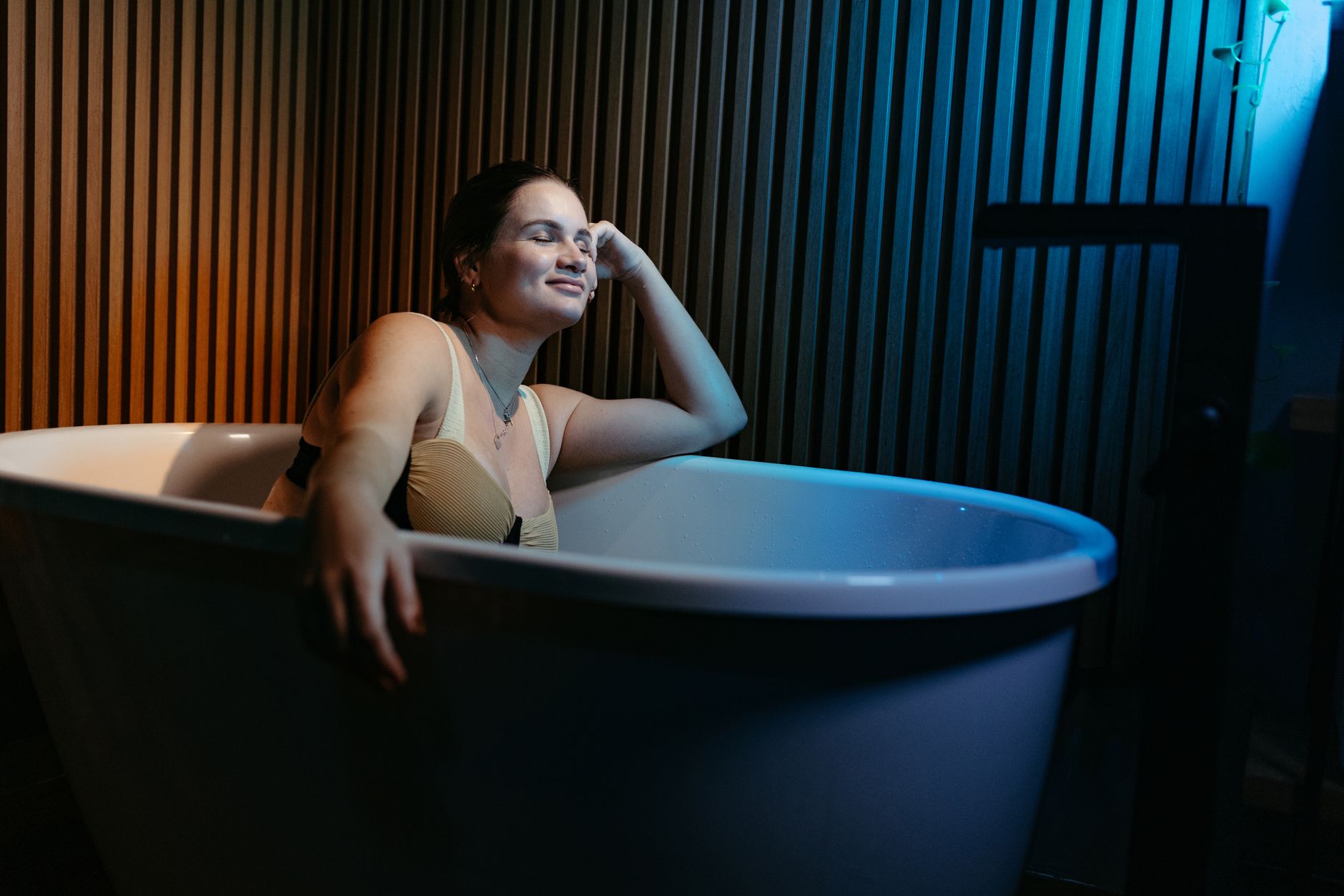runner ice bath cold therapy recovery wellness home setup