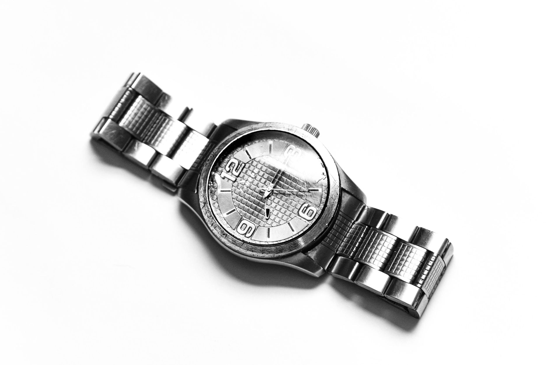 elegant women's watches collection on white background