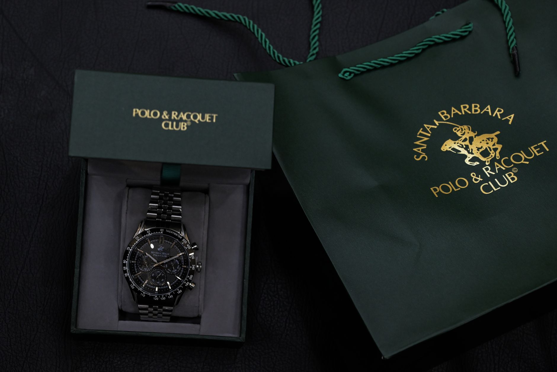 elegant men's wristwatch gift box