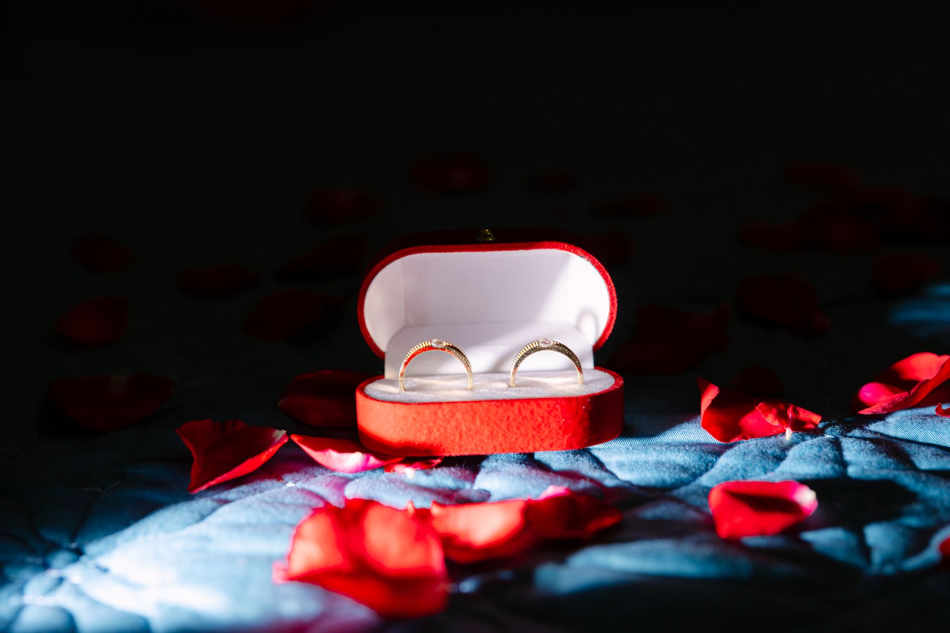 rose gold white yellow gold engagement ring comparison
